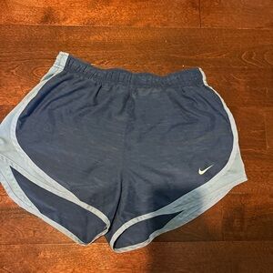 Nike Women's Navy Blue Athletic Shorts